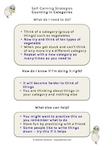 Self-Calming Strategies - Counting In Categories